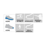 Bota S1P de cuero vacuno con cordones – ABELIO SAFETOP 221