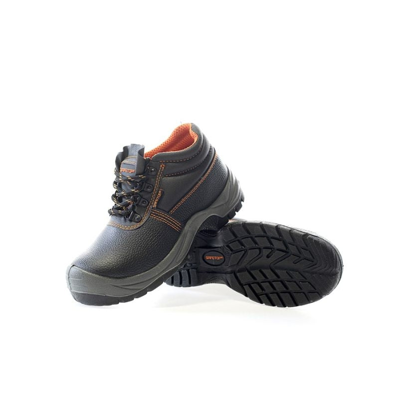 Bota S3 de piel vacuno negra – PACIO SAFETOP 217