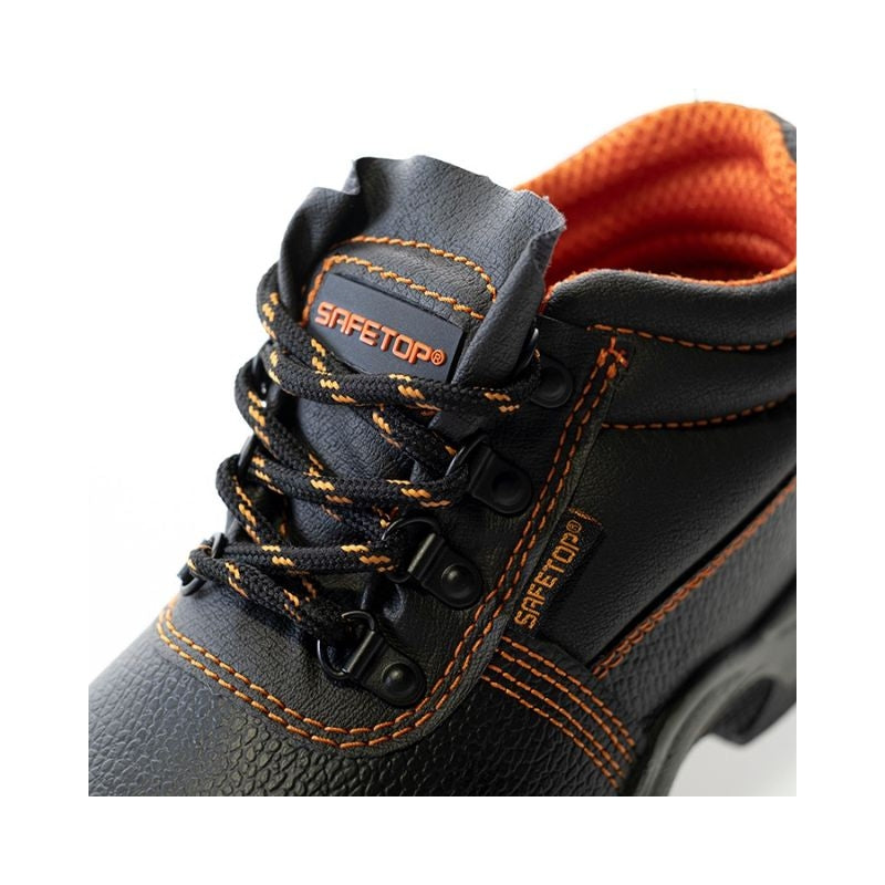 Bota S3 de piel vacuno negra – PACIO SAFETOP 217