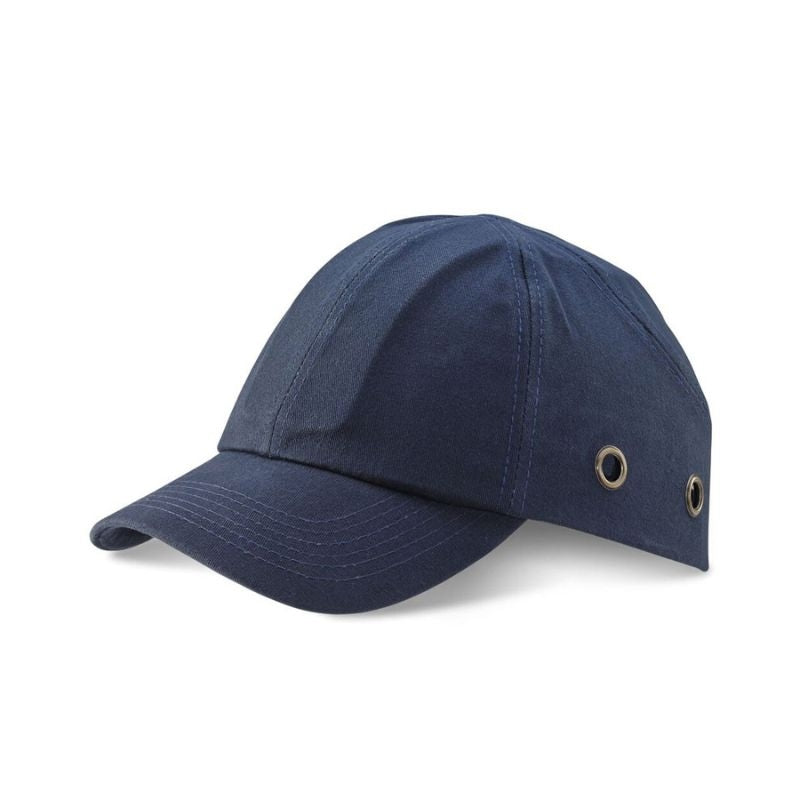 Visera-casco deportiva de algodón azul marino EN812 – SAFETOP 80470