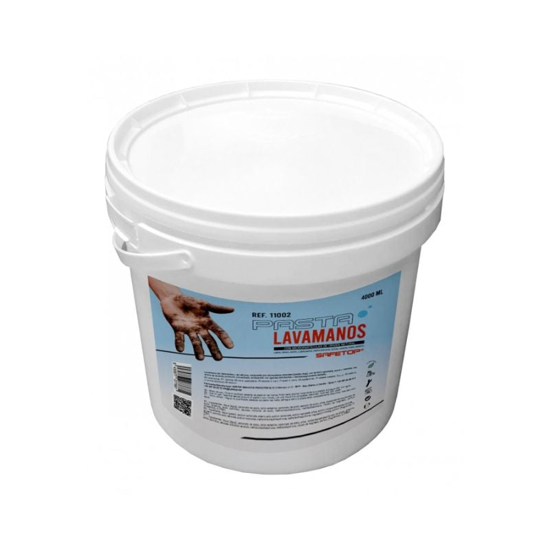 Pasta lavamanos blanca concentrada con microesferas 4L – SAFETOP 11002