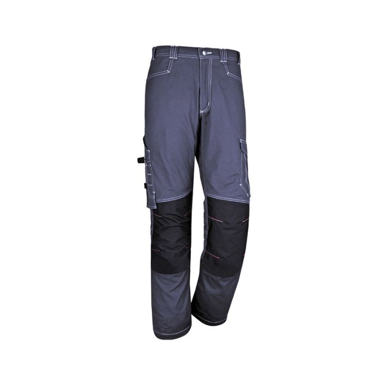 Pantalón de algodón reforzado con rodilleras Cordura® – LEMOS SAFETOP 252