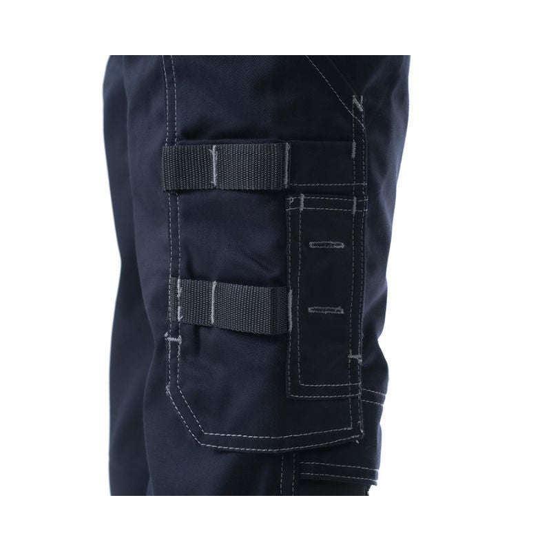 Pantalón técnico elástico Oxford azul multibolsillos – TRIVES SAFETOP 168