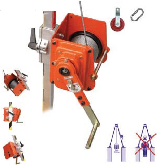 Winche carga para trípode 35 /50 m 