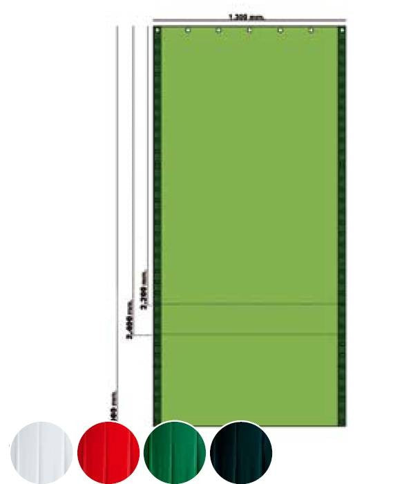 Cortinas 1300x0,4 largo especial