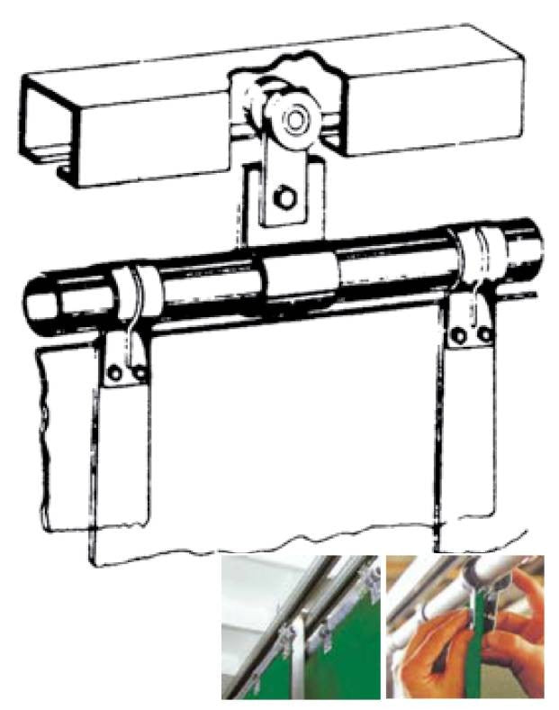 Sistema sujeción movimiento lateral 