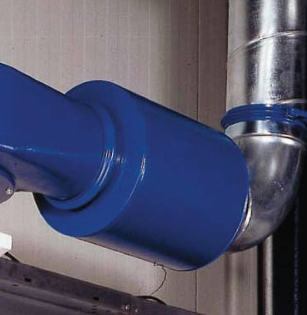 Silenciador de extracción 160 mm - 663130