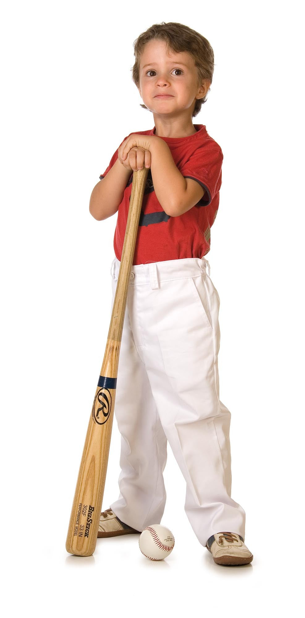 Pantalón de niño con cintura elástica, dos bolsillos laterales rajados