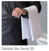 Lito camarero y hostelería en color blanco VE25