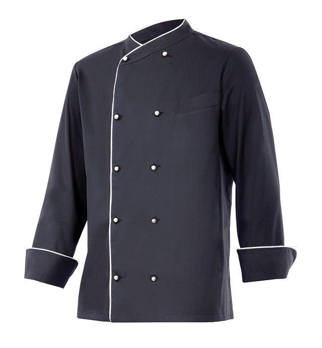Chaqueta cocinero botones desmontables	 VEENELDO