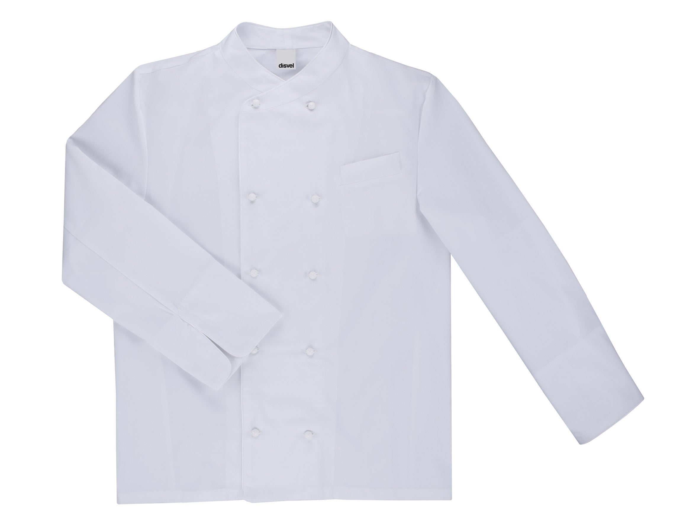 Chaqueta cocinero botones desmontables	 VEENELDO