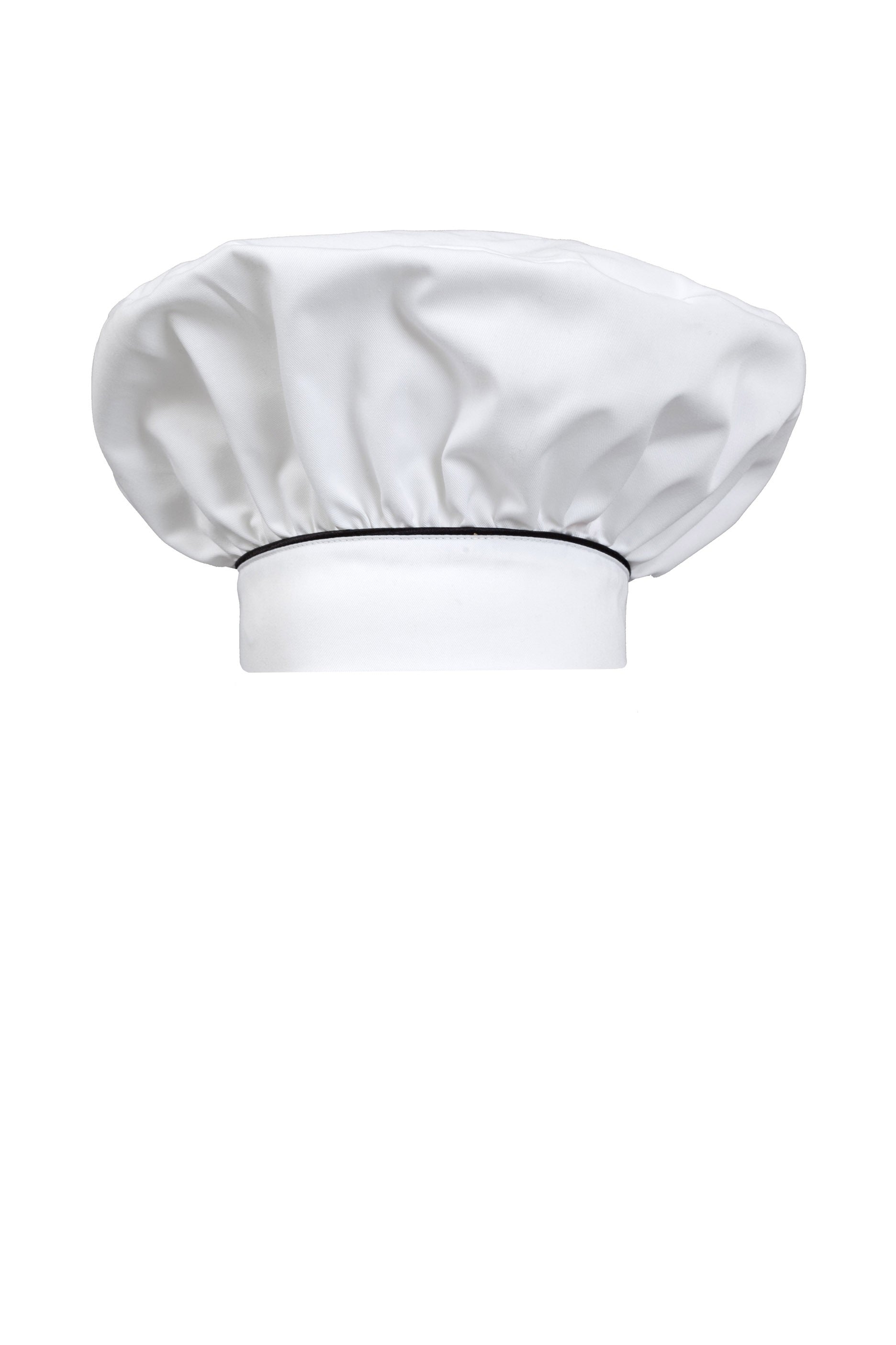 Gorro cocinero franc‚es con frunce y velcro  