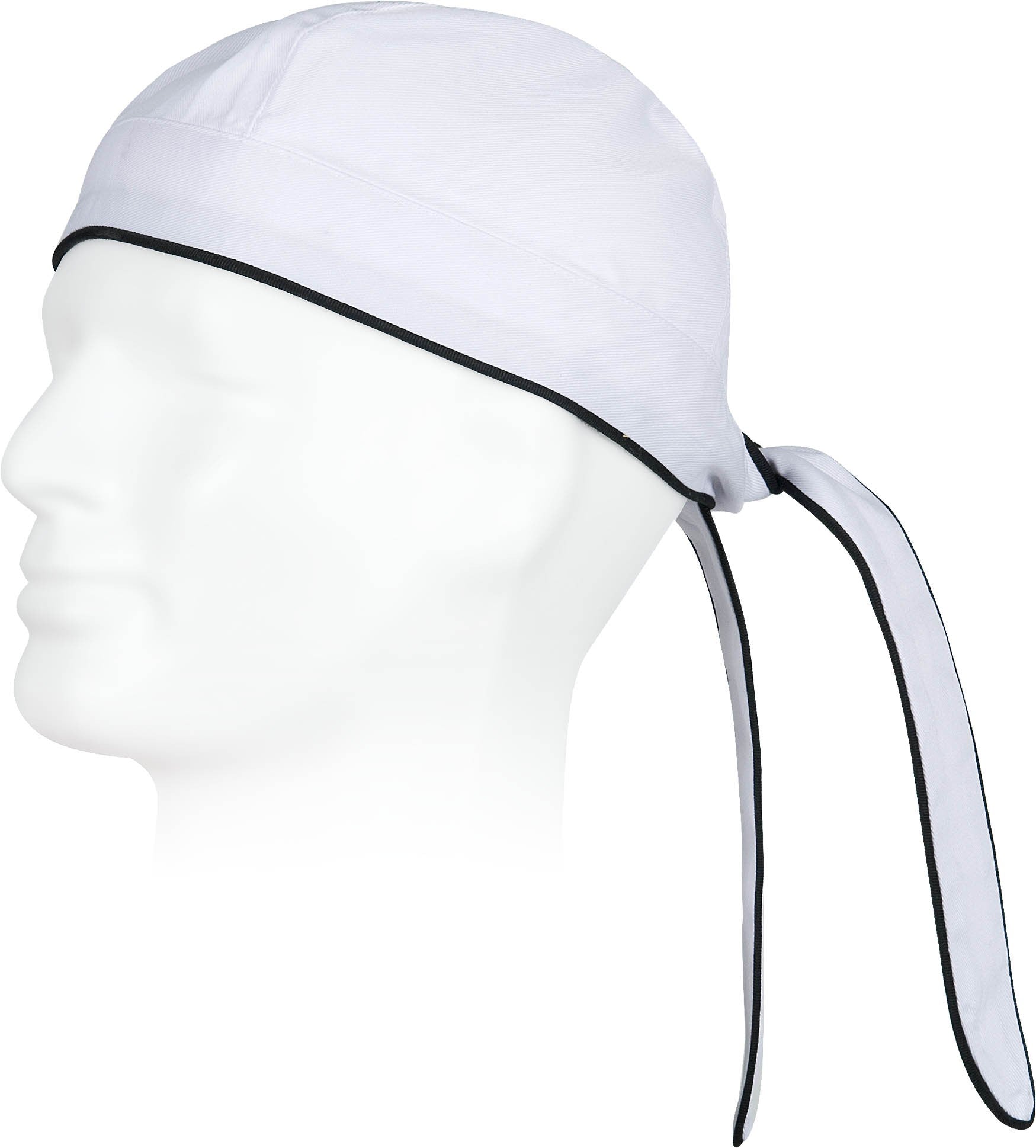 Bandana lisa con vivo a contraste.  Talla única. WTM605