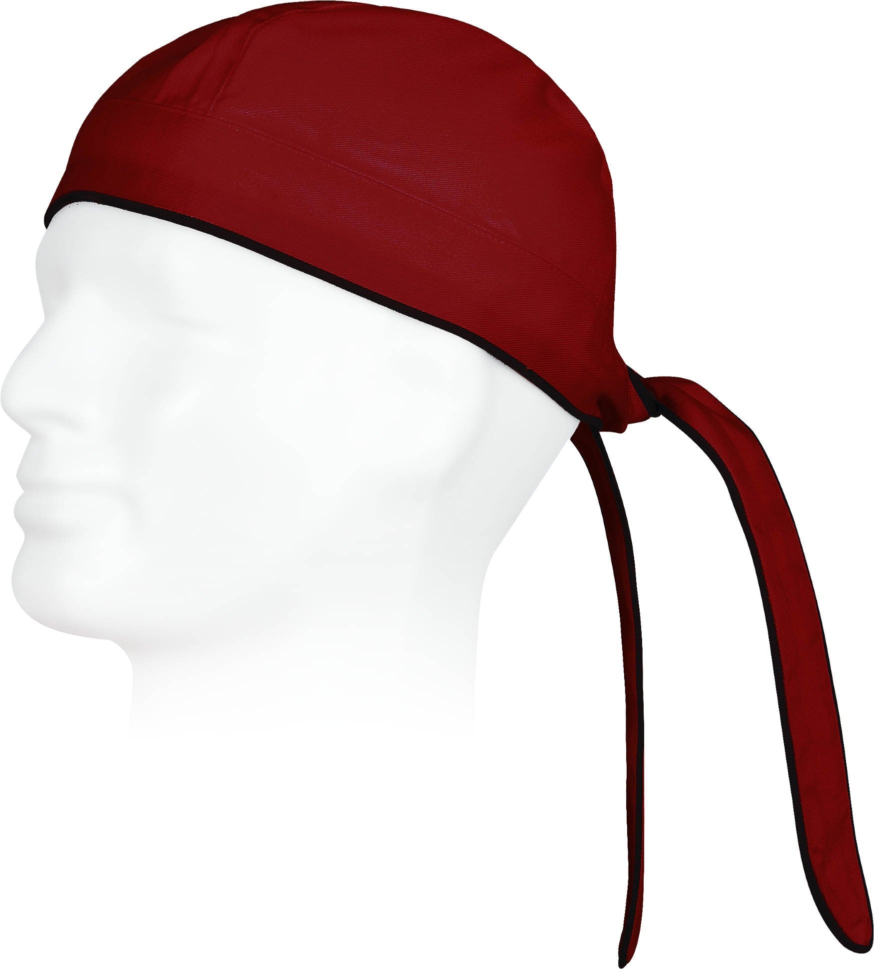 Bandana lisa con vivo a contraste.  Talla única. WTM605