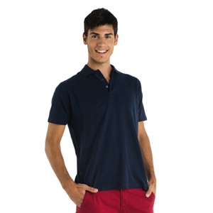 Polo de manga corta 100% algodón, 180 g/m2