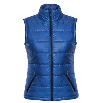 Chaleco acolchado entallado para mujer