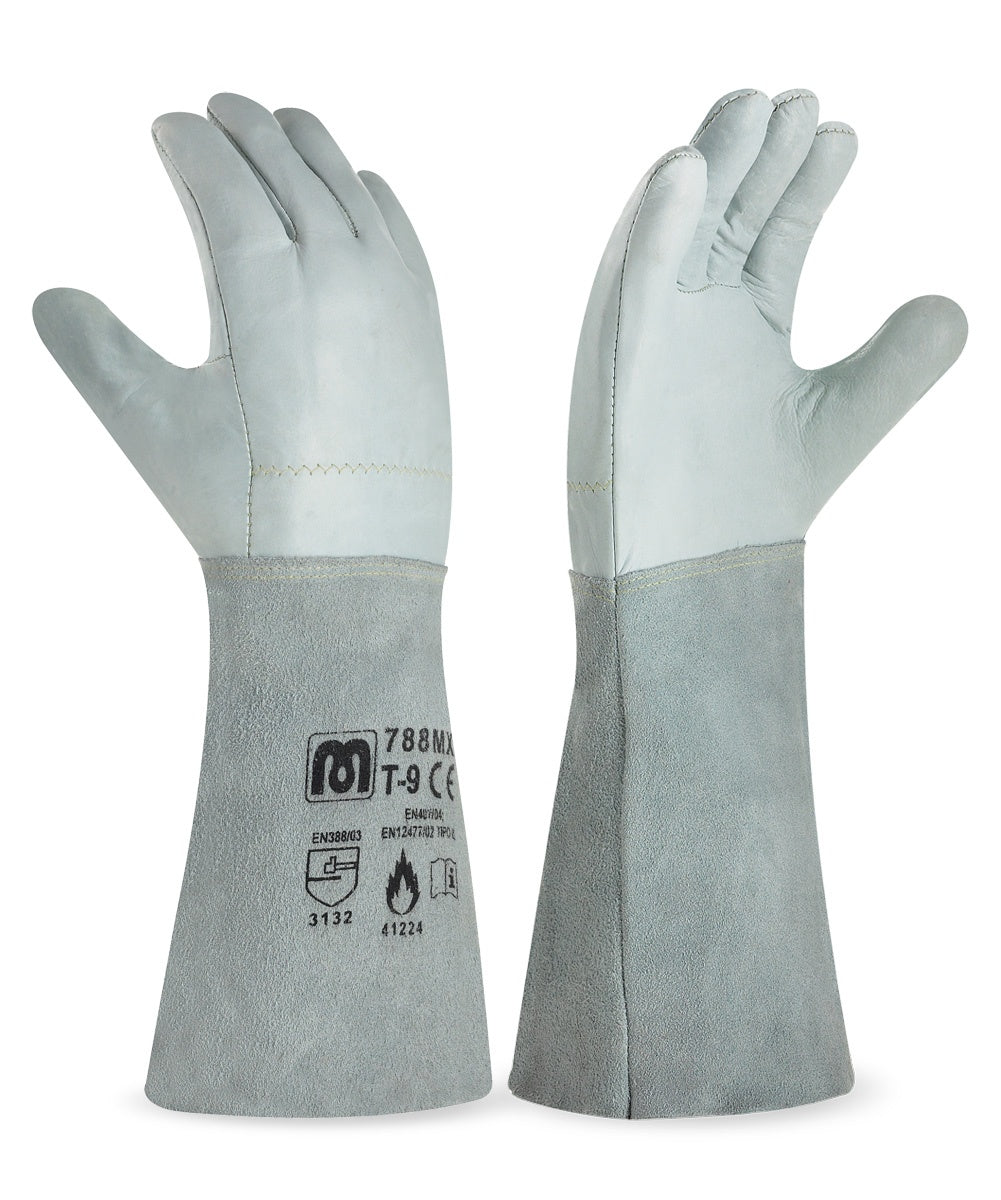 Guante de soldador serraje de vacuno