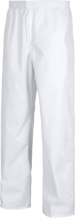 Pantalón recto. Elástico en cintura. Un bolso trasero. Cierre de botón y bragueta de cremallera. WTB9300