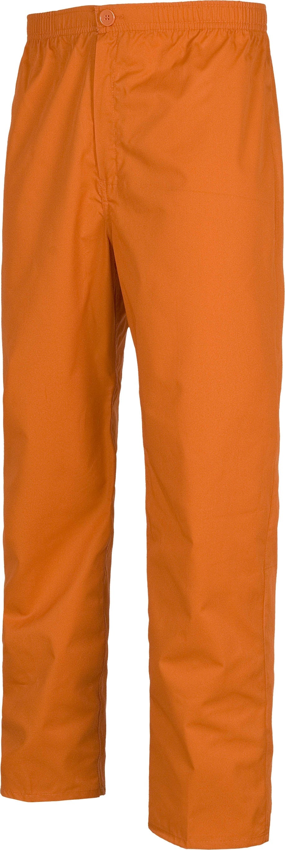 Pantalón recto. Elástico en cintura. Un bolso trasero. Cierre de botón y bragueta de cremallera. WTB9300