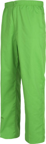 Pantalón recto. Elástico en cintura. Un bolso trasero. Cierre de botón y bragueta de cremallera. WTB9300