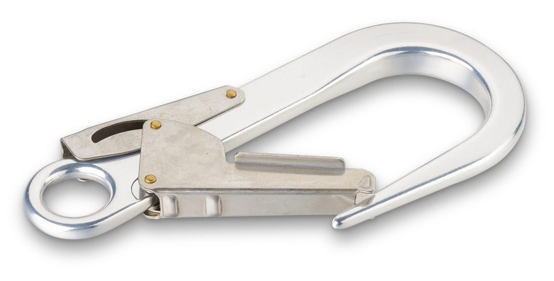 Mosquetón tipo gancho automático de rápida apertura modelo HALCON ALU