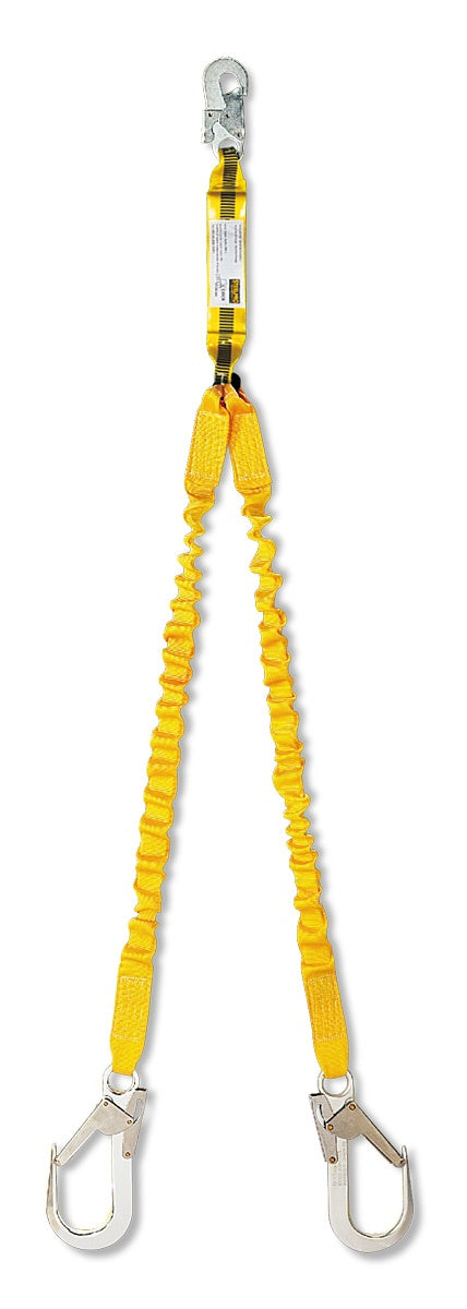 Cinta elástica y Y de 1,5 con abosorvedor y mosquetones modelo STEEL FLEX