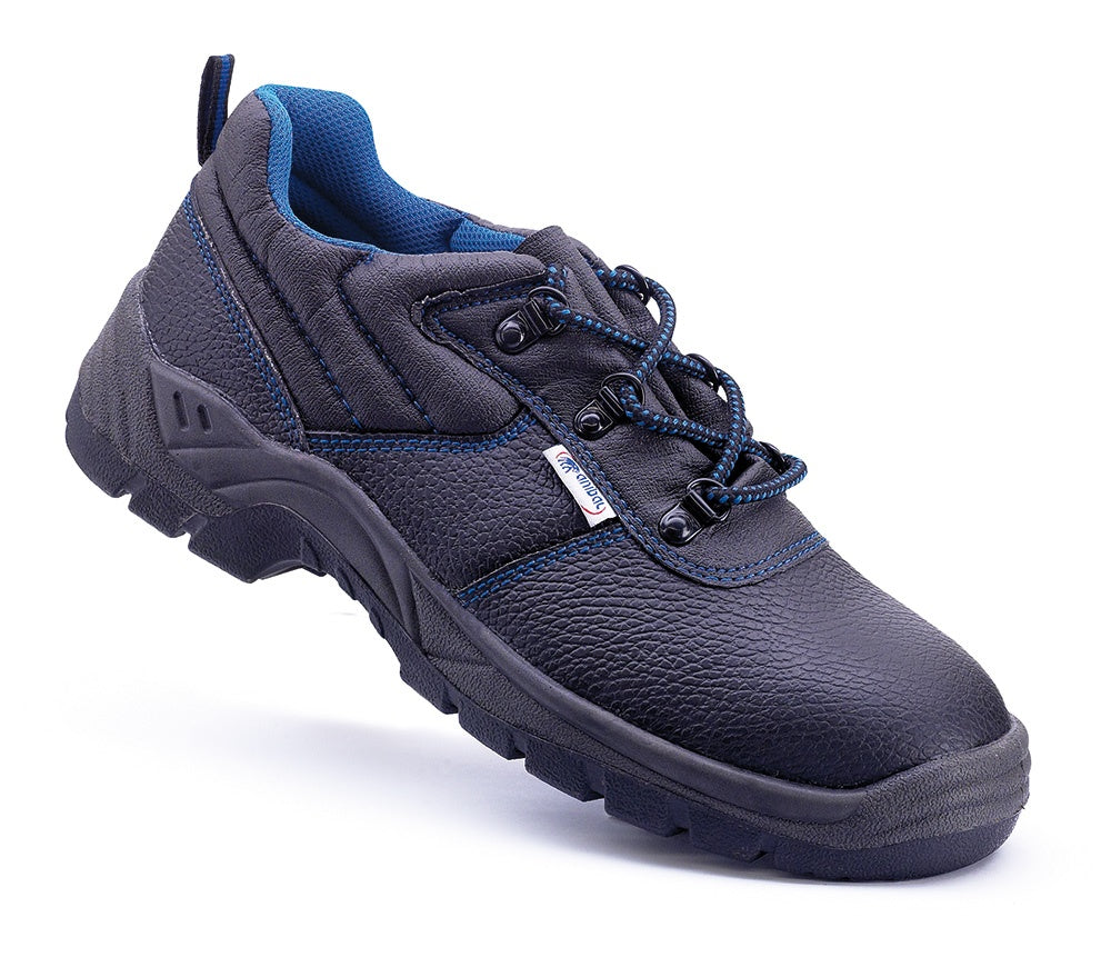 Zapato de seguridad de trabajo de piel negra S1P MA1688-Z