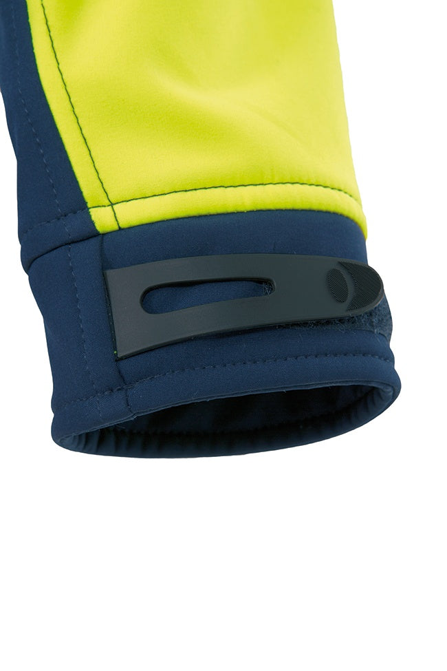 Chaqueta de trabajo Shof-Shell alta visibilidad bicolor