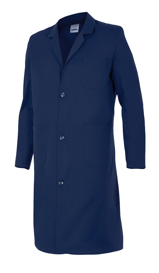 Bata de caballero de manga larga VE700