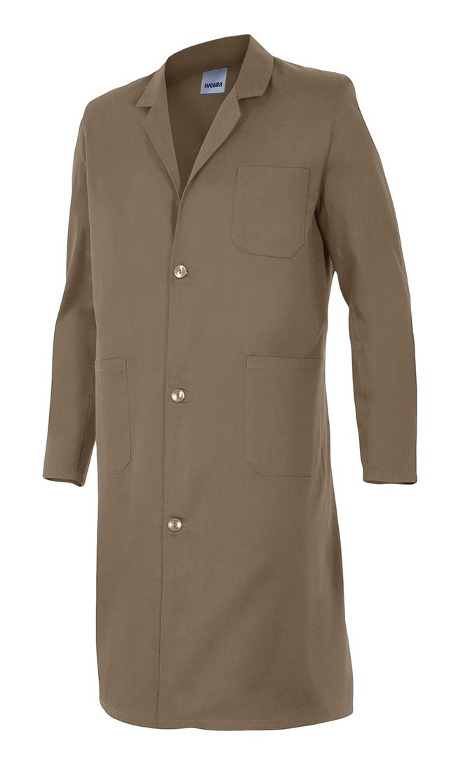 Bata de caballero de manga larga VE700