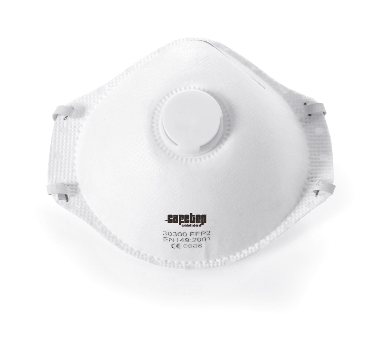 Mascarilla de celulosa con válvula de exhalación FFP2 SL