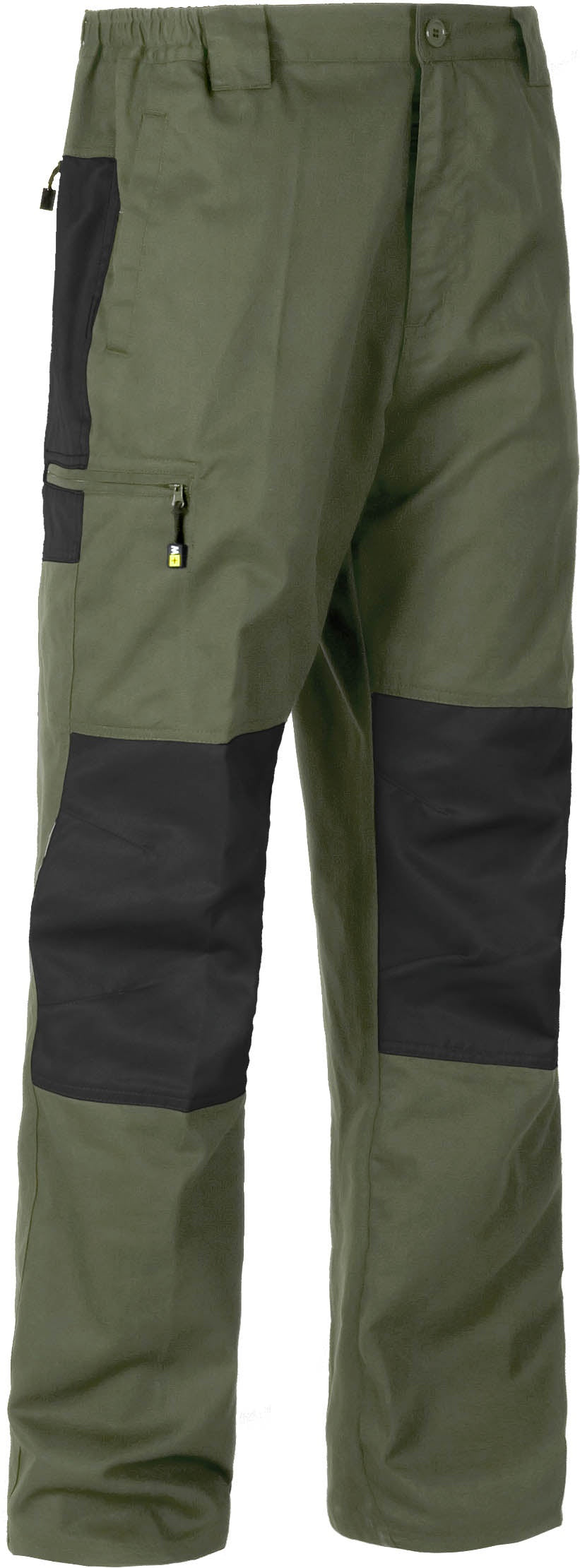 Pantalón bicolor multibolsillos