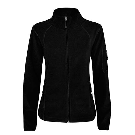Chaqueta polar para mujer con cremallera completa