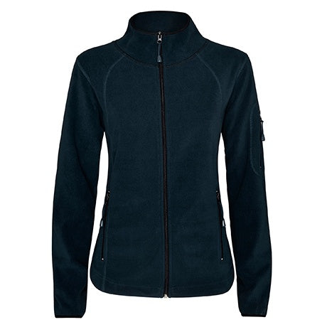 Chaqueta polar para mujer con cremallera completa