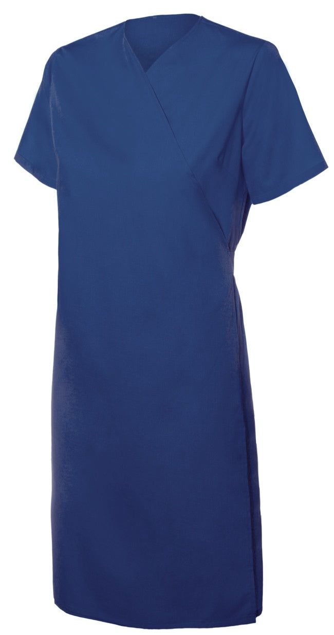 Bata de mujer con tiras que cruzan detrás