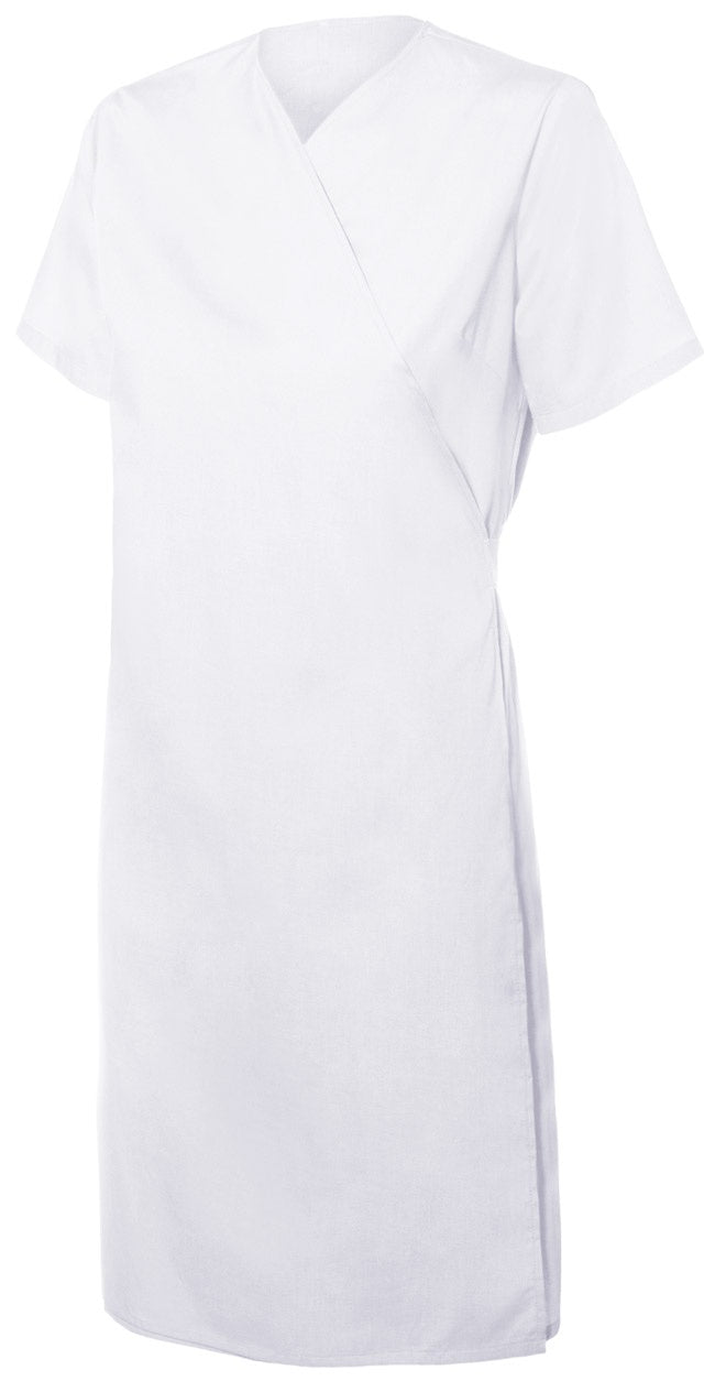 Bata de mujer con tiras que cruzan detrás