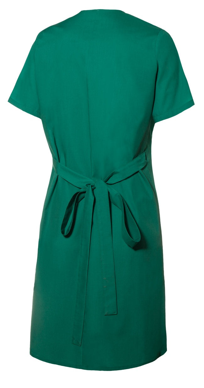 Bata de mujer con tiras que cruzan detrás