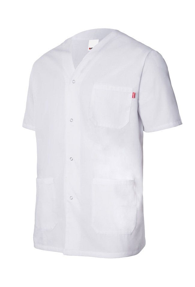 Chaqueta sanitaria de pijama con corchetes