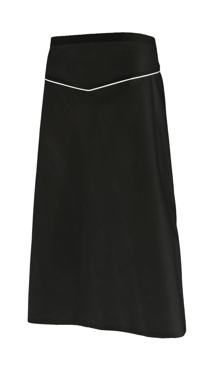 Delantal largo con vivo - LAUREL