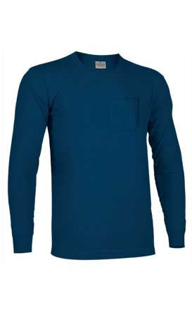 Camiseta TOP manga larga con bolsillo