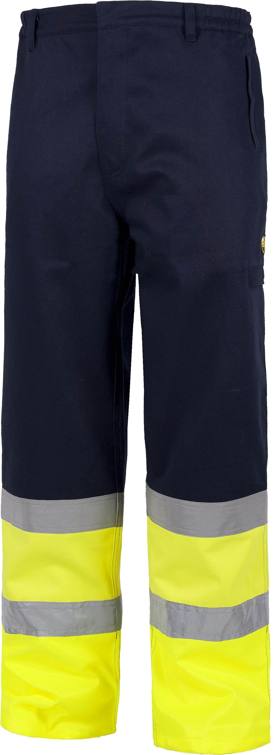 Pantalón ignífugo y antiestático alta visibilidad