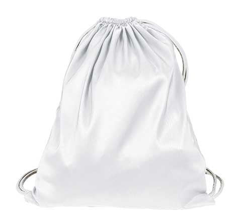 Mochila de poliester con cordones