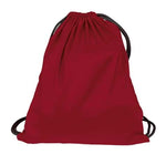 Mochila de poliester con cordones