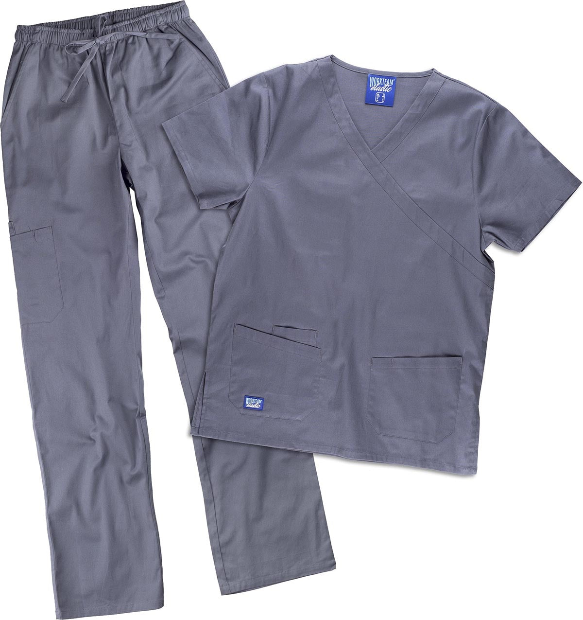 Conjunto sanitario unisex con tejido elástico