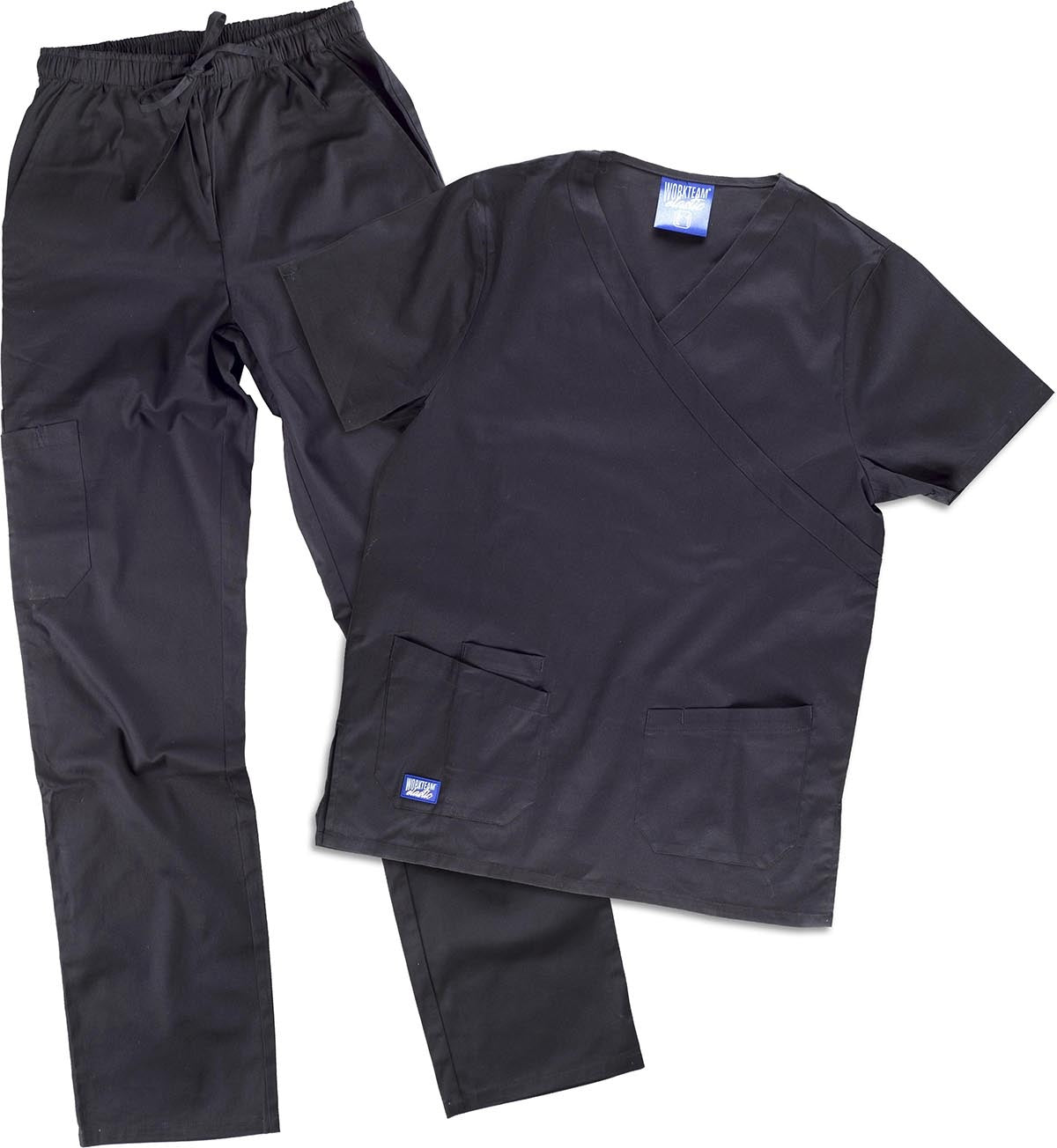 Conjunto sanitario unisex con tejido elástico