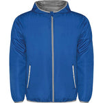 Chubasquero unisex con cremallera y capucha