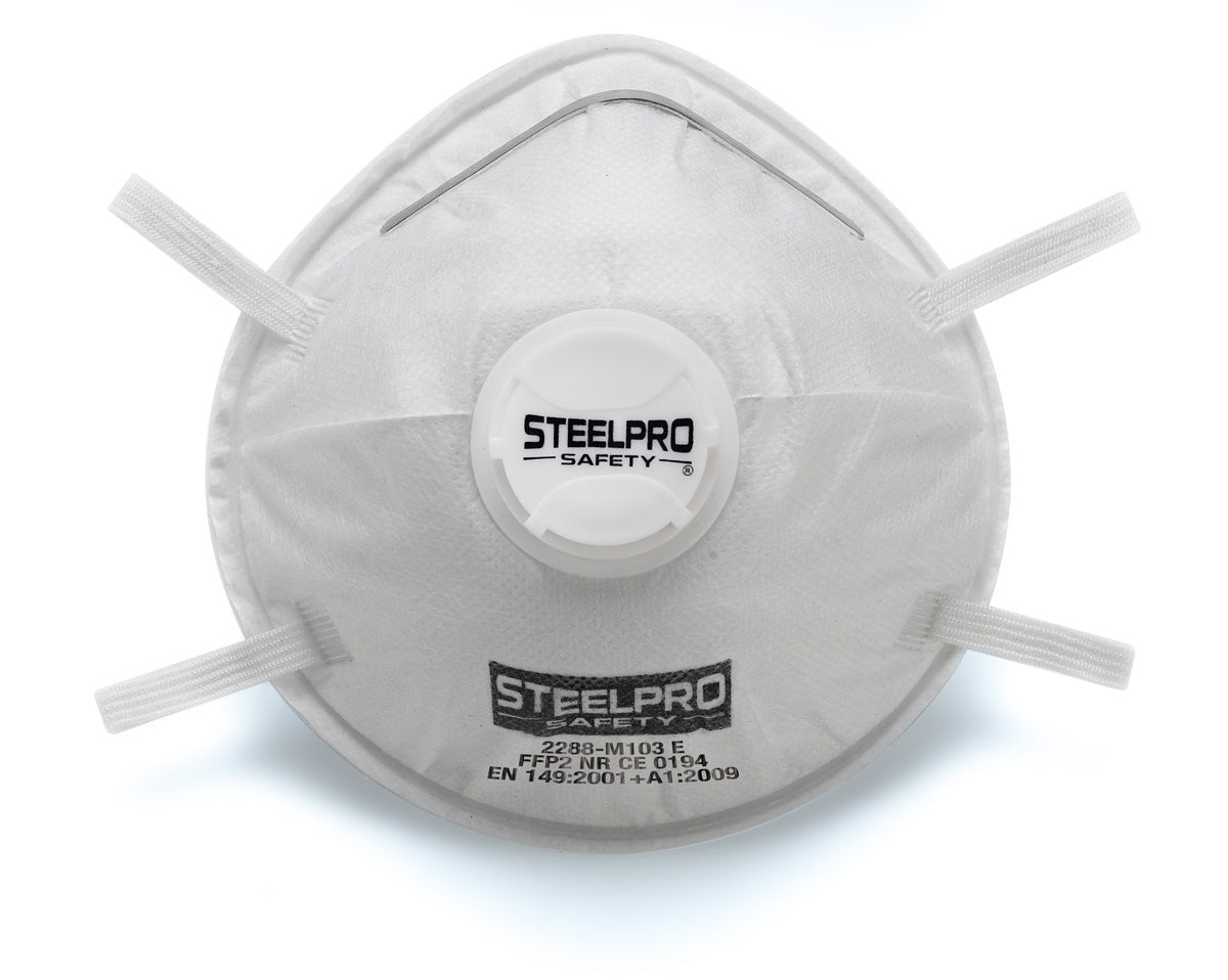 Mascarilla desechable FFP2 con válvula. Caja 12 uds