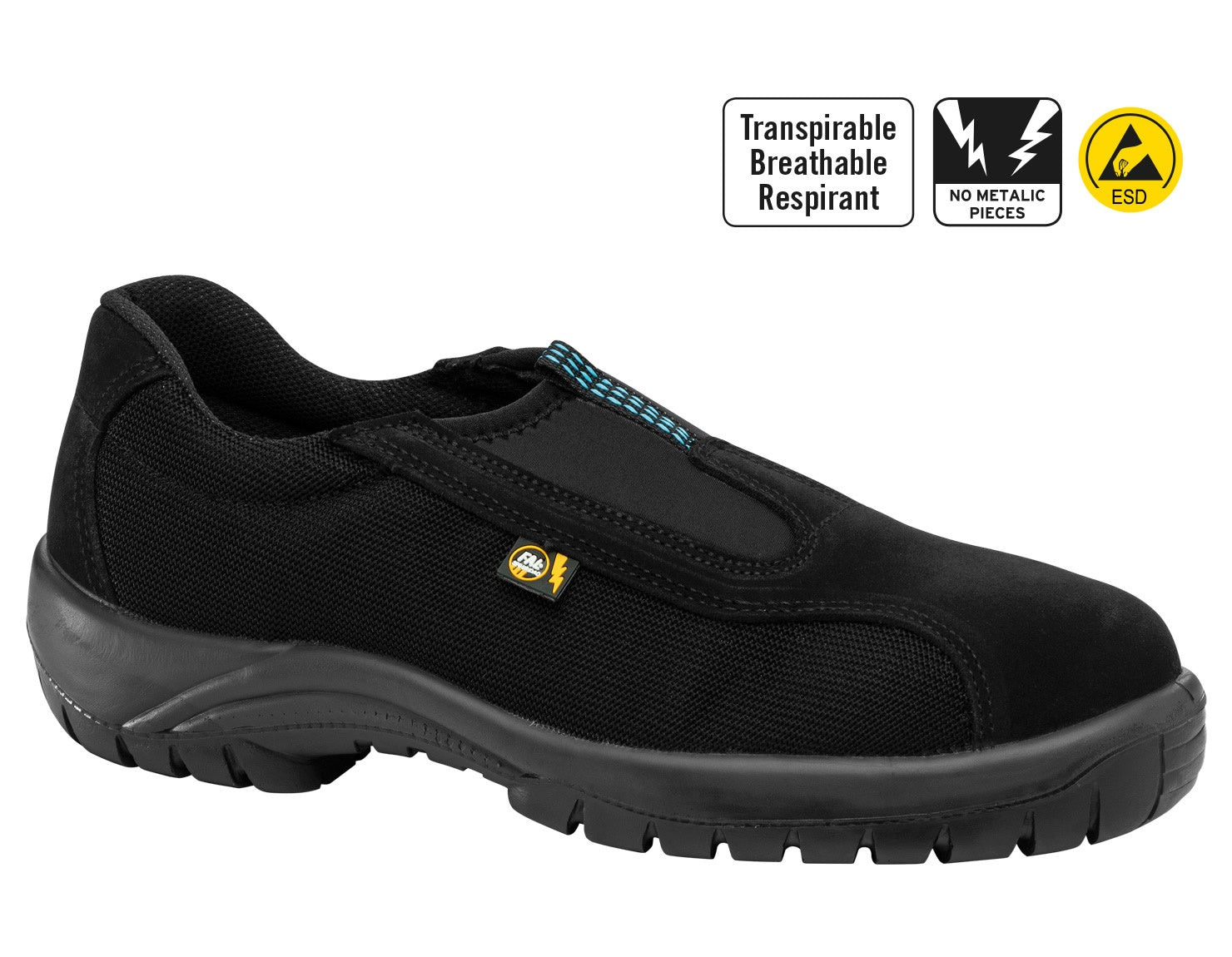 Zapato de seguridad sin cordones Hagos Top