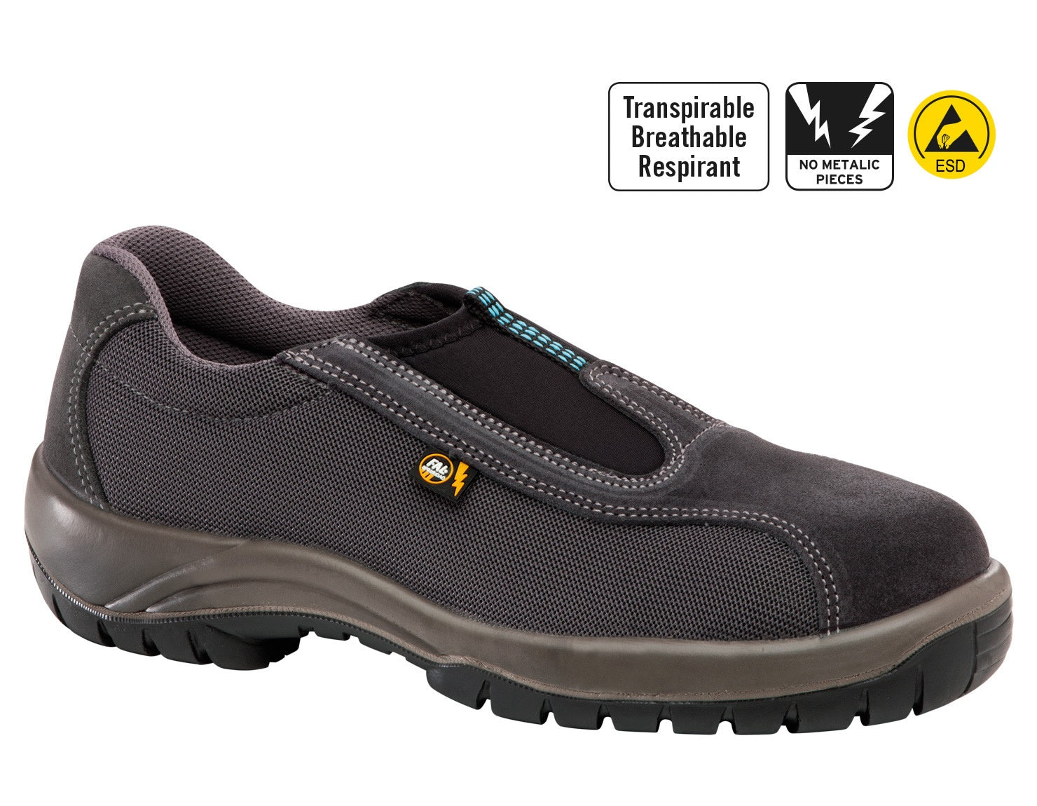 Zapato de seguridad sin cordones Hagos Top