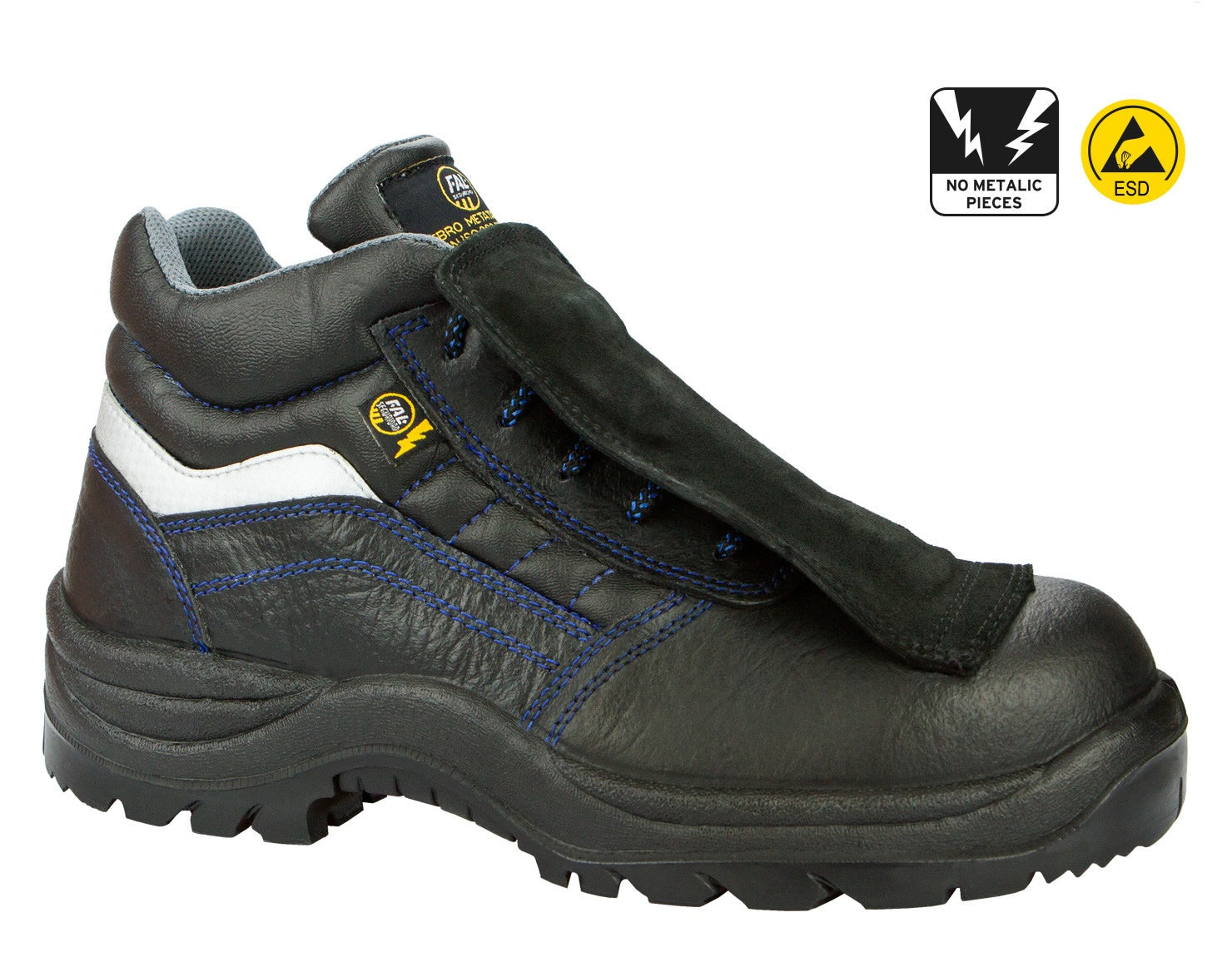 Bota de seguridad con protección metatarsal